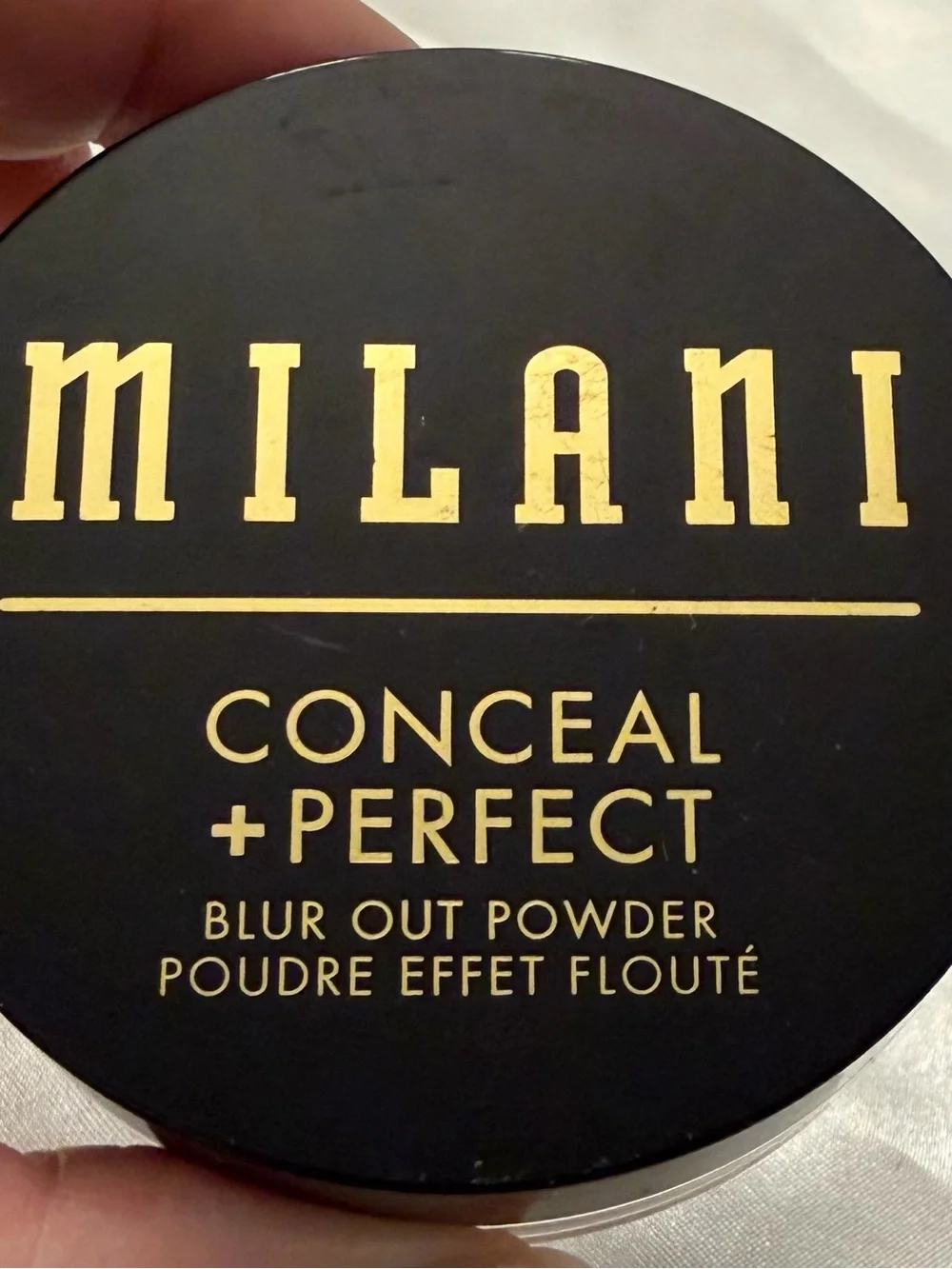 Milani Conceal + Perfect Blur Out Powder Translucent .17oz Full Size SEALED New